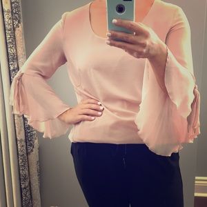 Le Chateau Dusty Rose Blouse